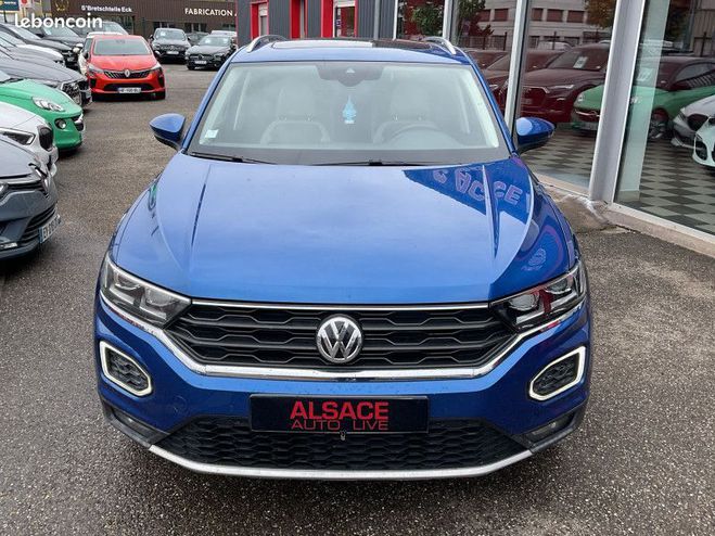 Volkswagen T Roc 2.0 TSI 190CH CARAT EXCLUSIVE 4MOTION DS Bleu de 2018