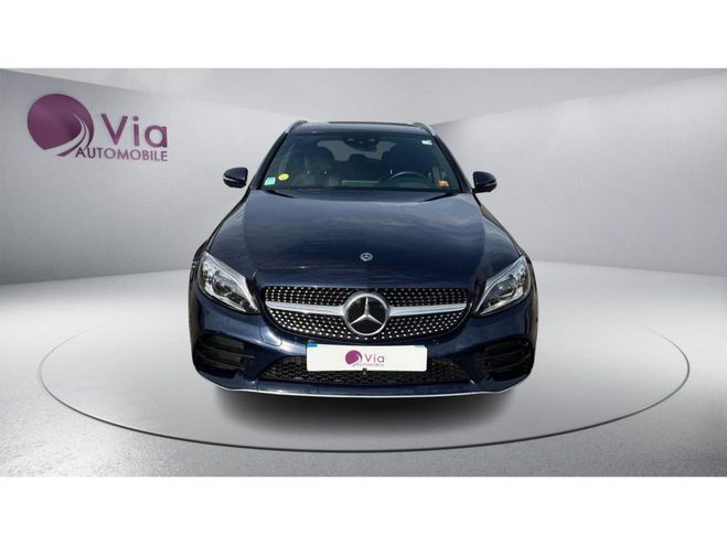 Mercedes Classe C Break 220 d BVA 9G-Tronic AMG Line - ENT BLEU FONCE de 2019