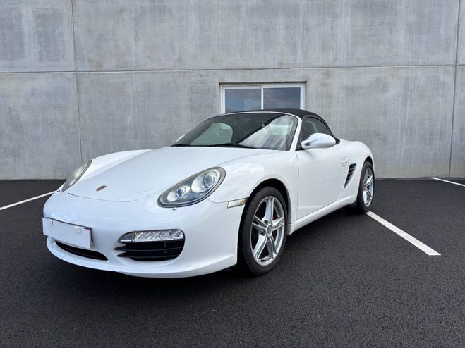 Cliquer pour voir la photo suivante Porsche Boxster Blanc carrara de 2012