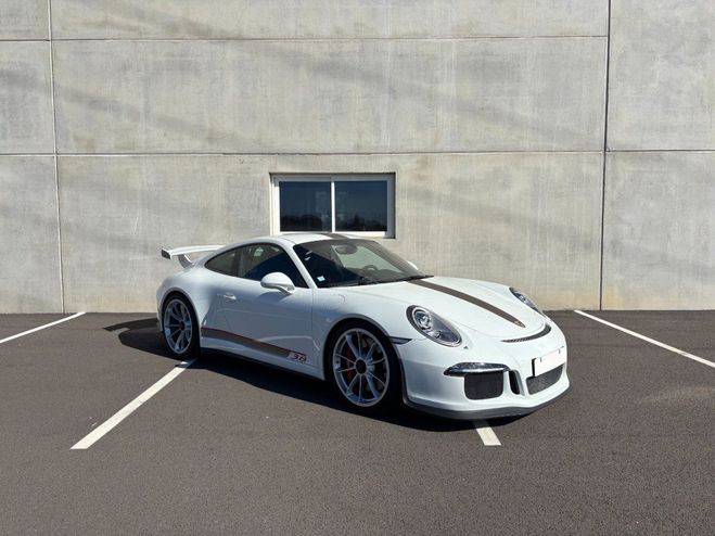 Porsche 911 991.1 GT3 Club Sport 3.8 Blanc carrara de 2014