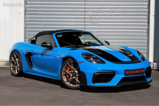 Porsche 718 4.0 500CH Spyder RS Weissach Premire ma Bleu de 2025