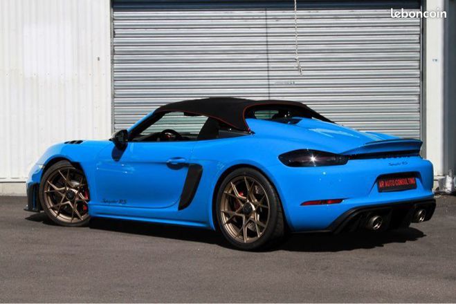 Porsche 718 4.0 500CH Spyder RS Weissach Premire ma Bleu de 2025