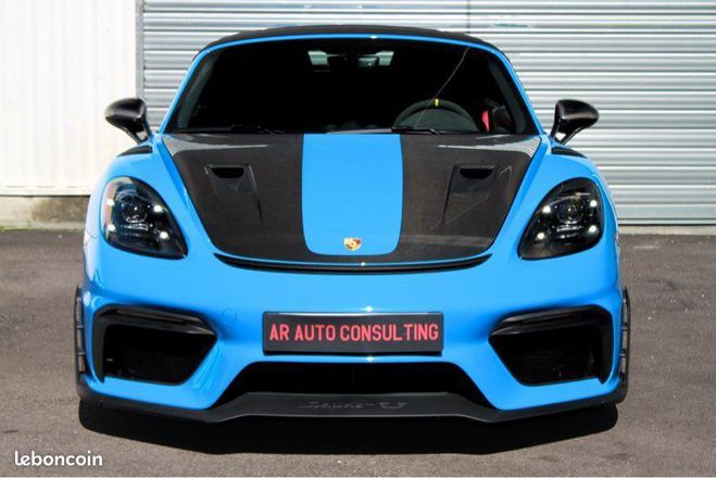 Porsche 718 4.0 500CH Spyder RS Weissach Premire ma Bleu de 2025