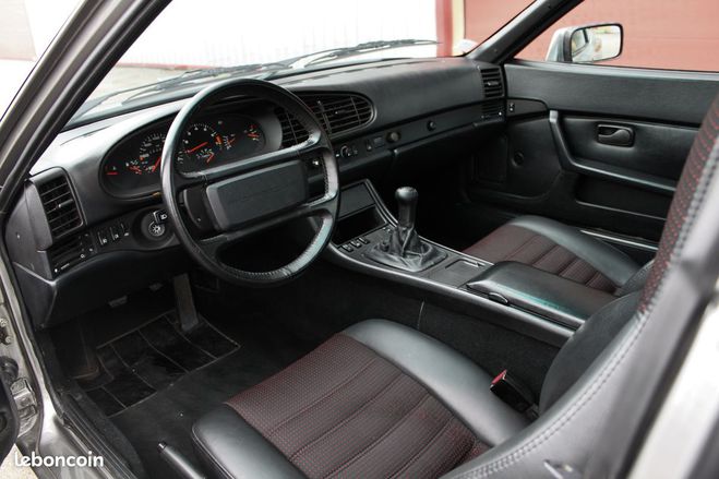 Porsche 944 Targa Ph.2 2.5 163Ch EU Specs Peinture n Gris de 1985