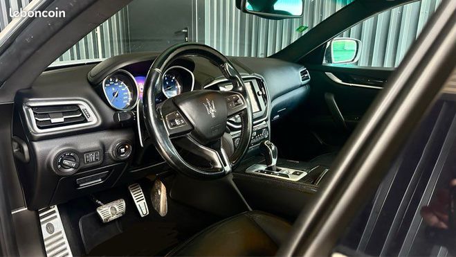 Maserati Ghibli 3.0 V6 275CH entretien complet carbone Blanc de 2015