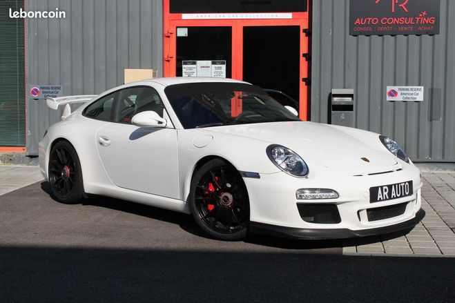 Cliquer pour voir la photo suivante Porsche 911 (997.2) GT3 3.8 435Ch Jantes OZ Arceau S Blanc de 2009