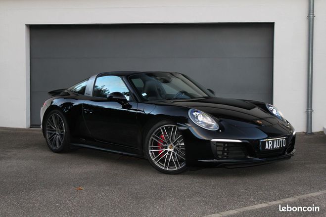 Cliquer pour voir la photo suivante Porsche 911 (991.2) Targa 4S 3.0 ? Suivi 2ème Main P Noir de 2016