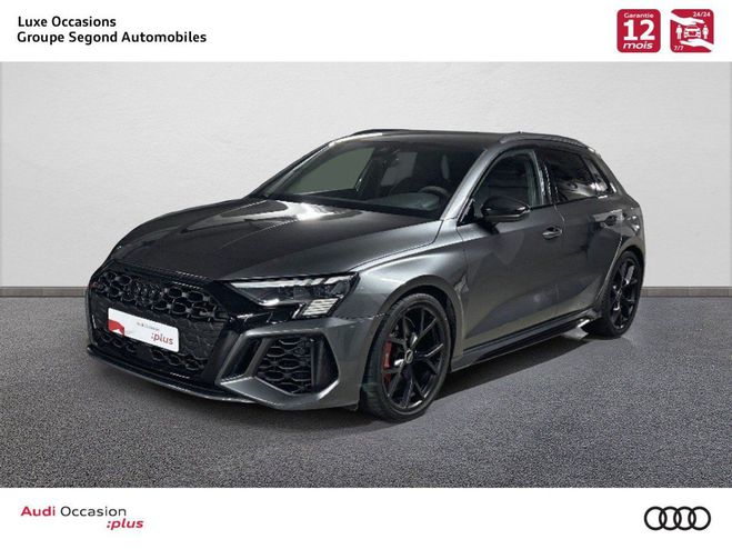 Cliquer pour voir la photo suivante Audi RS3 SPORTBACK 2.5 TFSI 400 S tronic 7 Quattr Gris de 2022