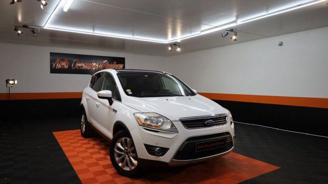 Cliquer pour voir la photo suivante Ford Kuga 2.0 TDCI 140CH FAP TITANIUM 4X2 Blanc de 2011