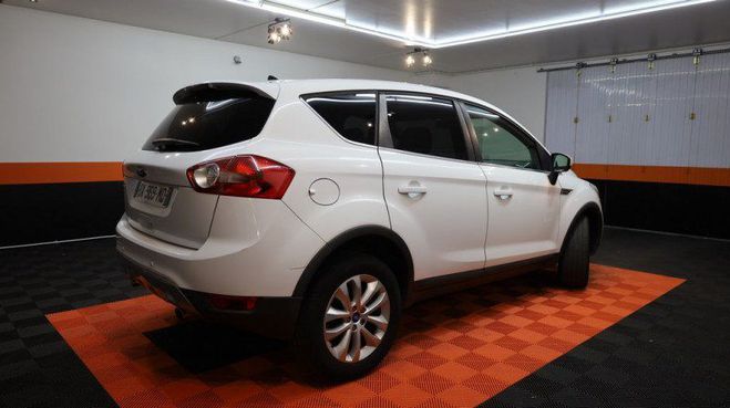 Ford Kuga 2.0 TDCI 140CH FAP TITANIUM 4X2 Blanc de 2011