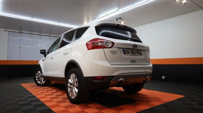 Ford Kuga 2.0 TDCI 140CH FAP TITANIUM 4X2 Blanc de 2011