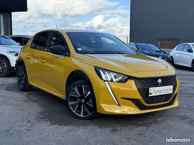 Peugeot 208 1.2 100 CH GT CAMERA CARPLAY 3D COCKPIT Jaune de 2022
