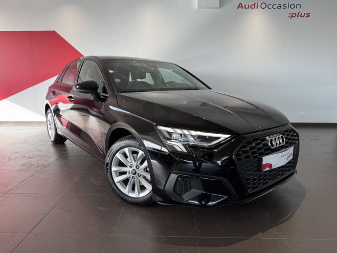 Cliquer pour voir la photo suivante Audi A3 Sportback 30 TFSI 110 Noir de 2022
