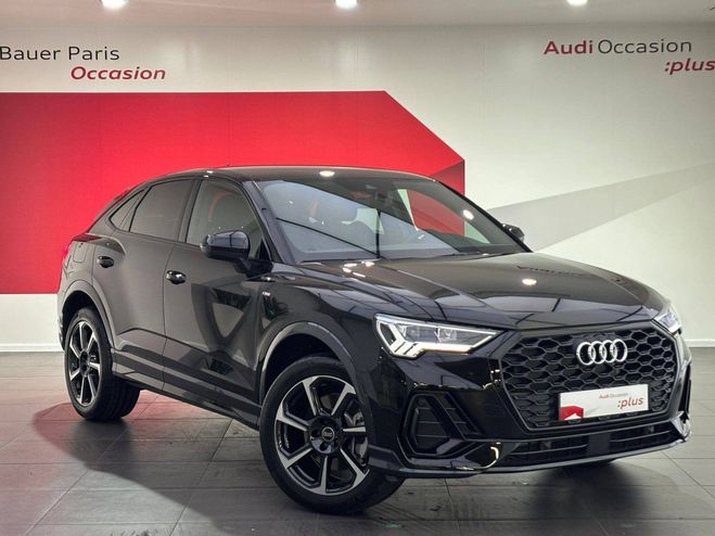 Cliquer pour voir la photo suivante Audi Q3 Sportback 45 TFSIe 245 ch S tronic 6 S l Noir de 2022