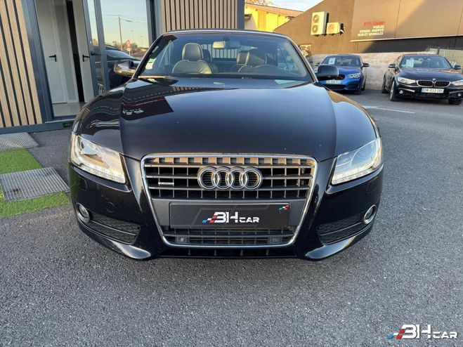 Audi A5 CABRIOLET 2.0 TFSI 211ch SLINE QUATTRO S Noir de 2010