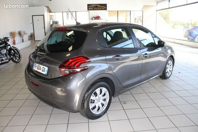 Peugeot 208 BueHDI 100ch Active Business 5P 1er Main Gris de 2019
