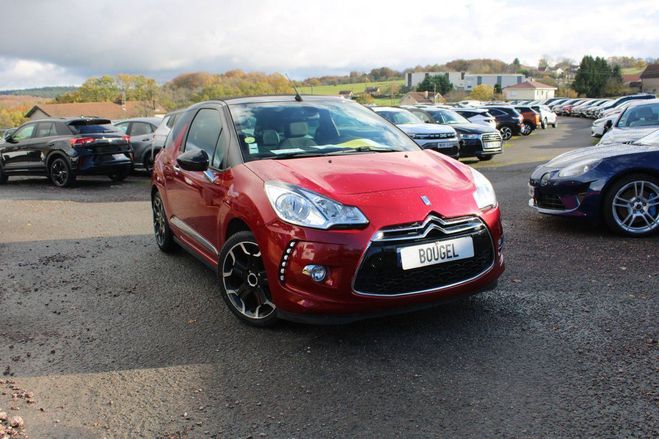 Cliquer pour voir la photo suivante Citroen DS3 CABRIO AIRDREAM SO CHIC 1L6 E-HDI 92 CV Bordeau Passion de 2013