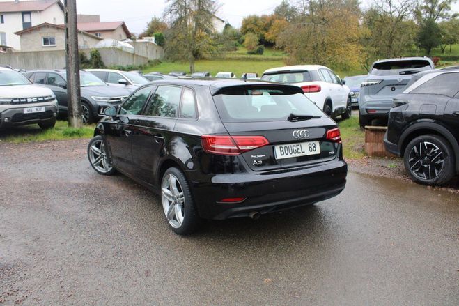 Audi A3 Sportback TDI 116 CV DESIGN GPS 3D XNON Noir Intens de 2018