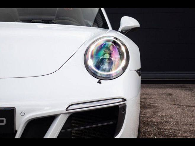 Porsche 911 991.2 Carrera 4 GTS Cabriolet - 3.0l - 4 Blanc Carrara de 2018