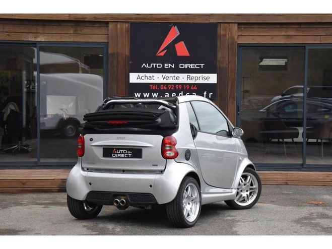 Smart Fortwo Cabrio 75 - BV Softouch CABRIOLET Brabus Gris de 2005