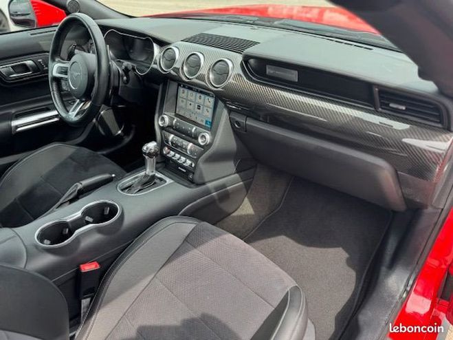 Ford Mustang v8 5.0 gt fastback phase 2 450ch pack ca Rouge de 2018