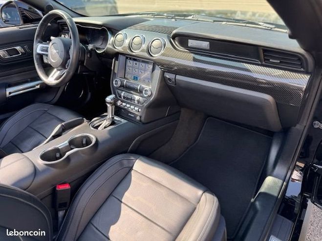 Ford Mustang V8 5.0 GT CABRIOLET PHASE 2 NOIR JANTES  Noir de 2018