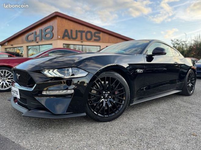 Ford Mustang V8 5.0 GT FASTBACK PHASE 2 BOITE AUTOMAT Noir de 2019