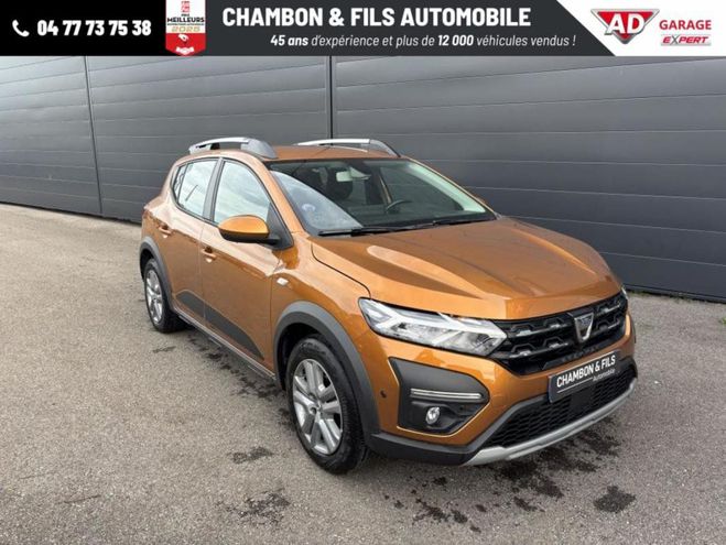 Cliquer pour voir la photo suivante Dacia Sandero ECO-G 100 Stepway Expression + Pack city Orange de 2023