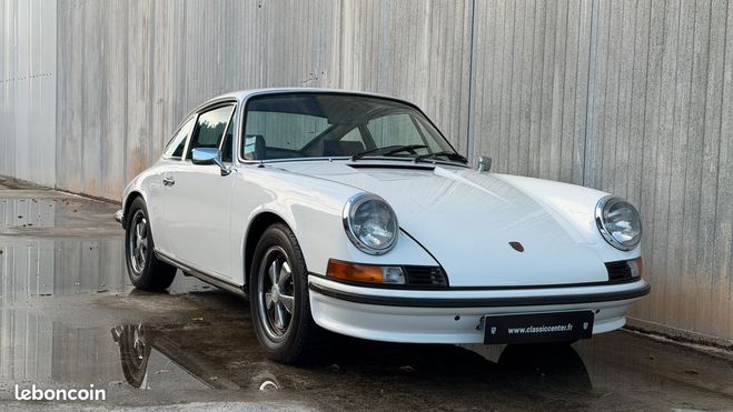 Porsche 911 2.4E 1973 Franaise d'origine Blanc de 1973