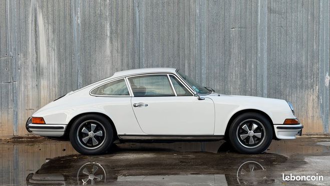 Porsche 911 2.4E 1973 Franaise d'origine Blanc de 1973