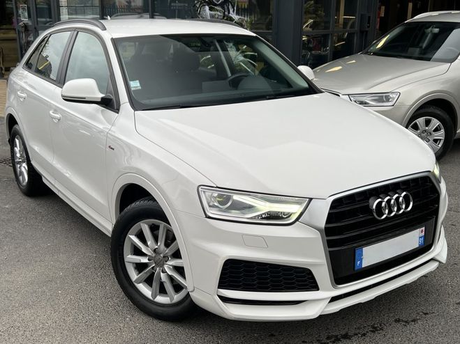 Audi Q3 PHASE 2 S-LINE 1.4 TFSI 150 COD 1ERE MAI Blanc de 2018