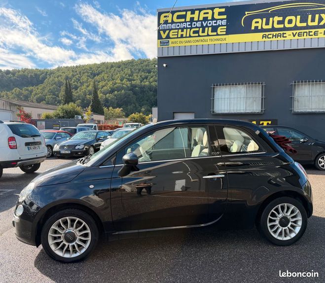 Fiat 500 cabriolet 1.3 multijet 95 cv garantie Noir de 2012