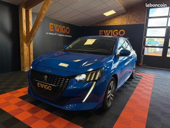 Cliquer pour voir la photo suivante Peugeot 208 GENERATION-II 1.2 PURETECH 100 ALLURE Bleu de 2020
