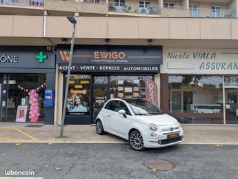  Voir détails -Fiat 500 1.2 8v 69CH S&S LOUNGE DUALOGIC TOIT PAN à Caluire-et-Cuire (69)