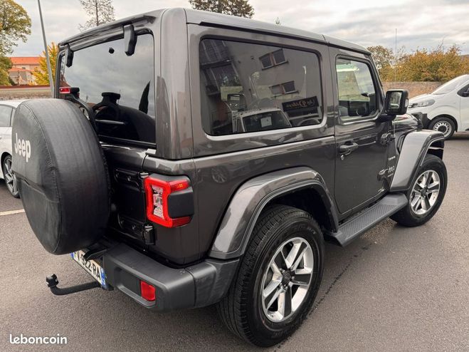 Jeep Wrangler (4) 2.2 Mjet 200 Sahara Auto Gris de 2018