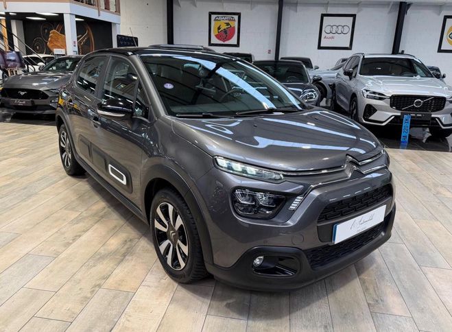 Citroen C3 III (2) 1.2 Puretech 110 S&S Shine Busin Gris de 2021