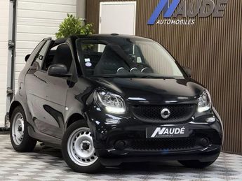  Voir détails -Smart Fortwo Cabrio 1.0i 71 CH Twinamic Pure à Chaponost (69)