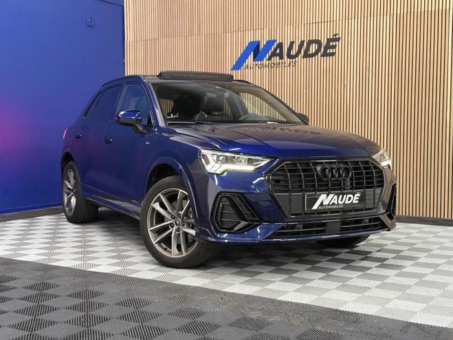 Cliquer pour voir la photo suivante Audi Q3 1.4 45 TFSIE 245 CH BV S-tronic S-Line - BLEU de 2023