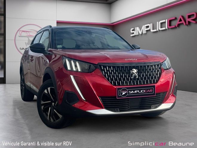 Cliquer pour voir la photo suivante Peugeot 2008 130 SS EAT8 GT garantie constructeur 12 Rouge de 2023