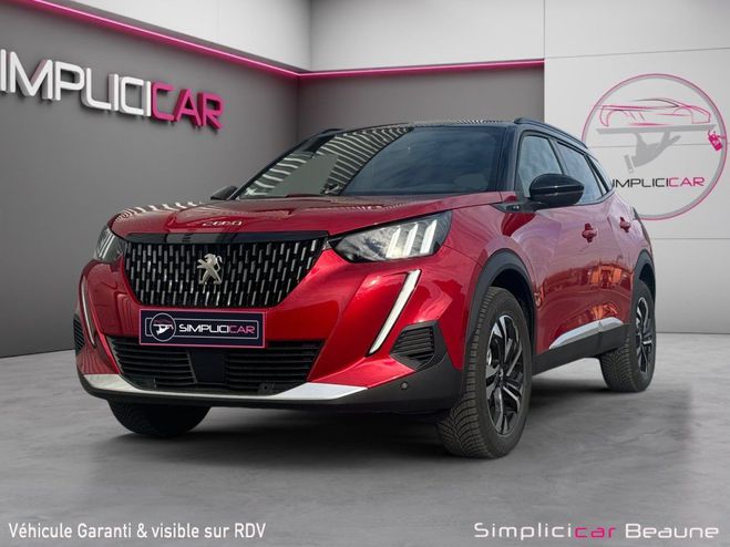 Peugeot 2008 130 SS EAT8 GT garantie constructeur 12  Rouge de 2023