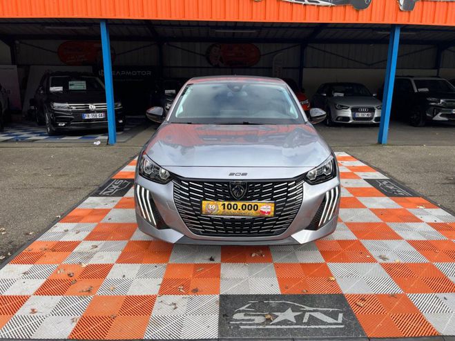 Peugeot 208 PureTech 110 BV6 ALLURE Camra Gris Clair de 2024