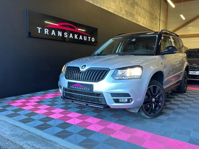 Cliquer pour voir la photo suivante Skoda Yeti 2.0 TDI 110 - 4x4 - Finition Monte-Carlo Gris de 2016