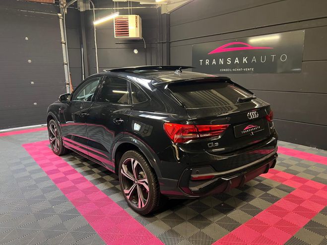 Audi Q3 Sportback 35 TDI 150 ch S tronic 7 S lin Noir de 2020