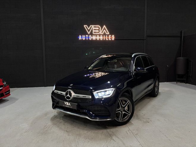 Mercedes GLC 200 d AMG Line Bleu de 2020