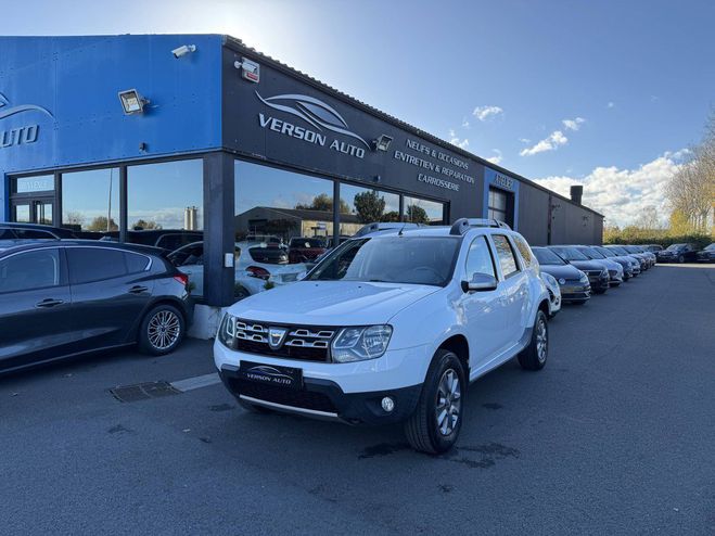 Cliquer pour voir la photo suivante Dacia Duster 1.5 dCi 110 GPS CUIR TEL CLIM ATTELAGE BLANC de 2014