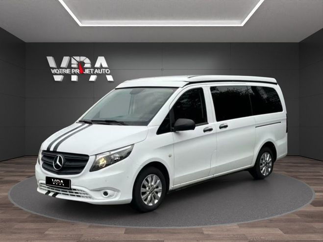 Cliquer pour voir la photo suivante Mercedes Vito Marco Polo 200 d · 136 ch · Portes couli Blanc de 2021