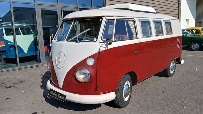 Cliquer pour voir la photo suivante Volkswagen T1 WESTFALIA SO42 MOTEUR 1500 TYPE H CREME/BORDEAUX de 1967