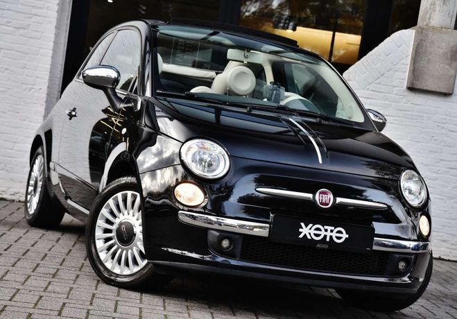 Fiat 500 C 1.2 LOUNGE Noir Mtallis de 
