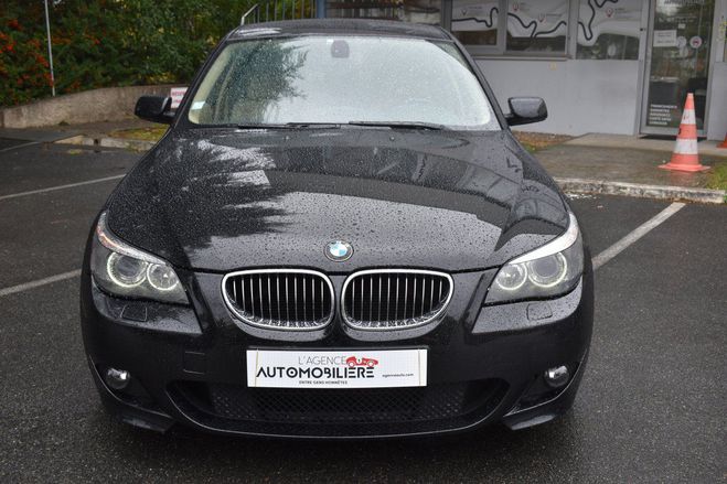 BMW Serie 5 LUXURY M SPORT (E60) Berline 530d 3.0 d  Noir de 2007