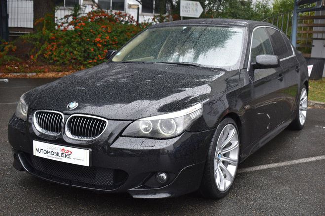 BMW Serie 5 LUXURY M SPORT (E60) Berline 530d 3.0 d  Noir de 2007